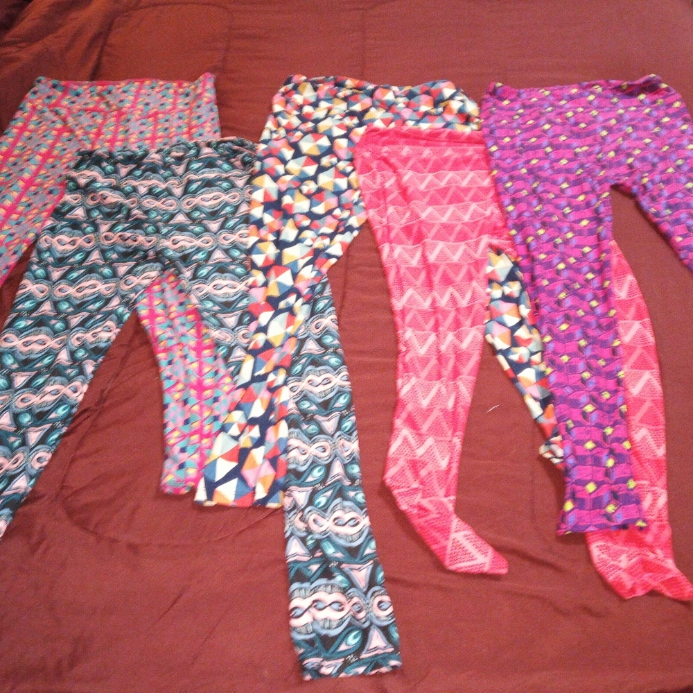 Geometric pattern lularoe leggings TC PLUS SIZE